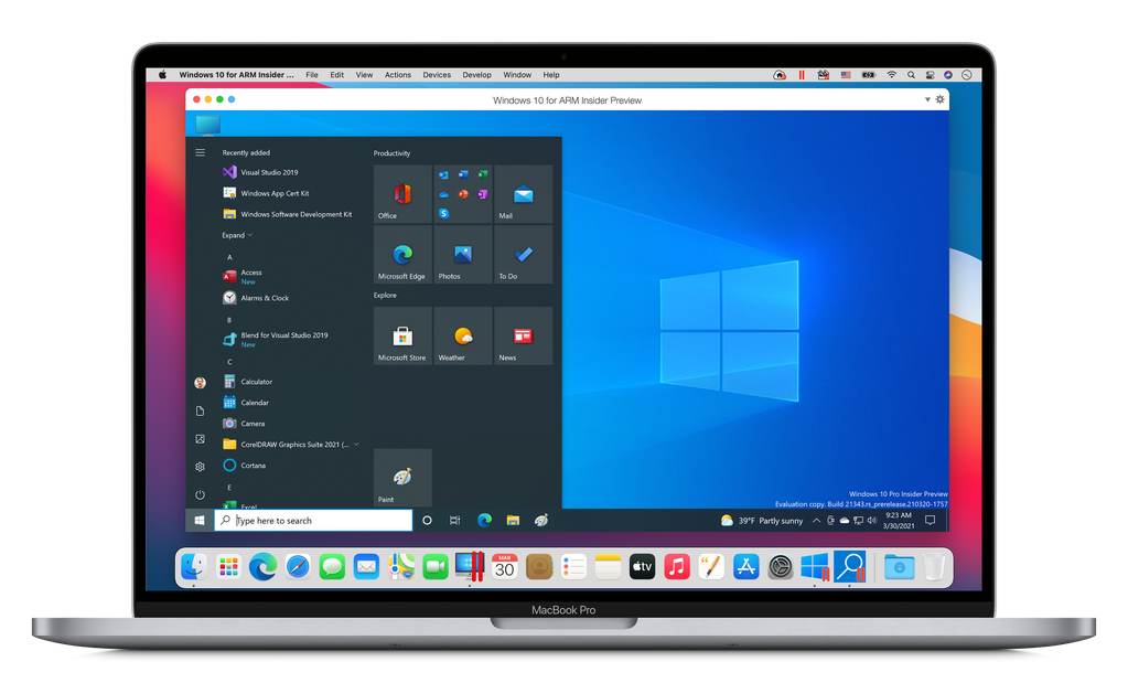 parallels best option for windows on mac